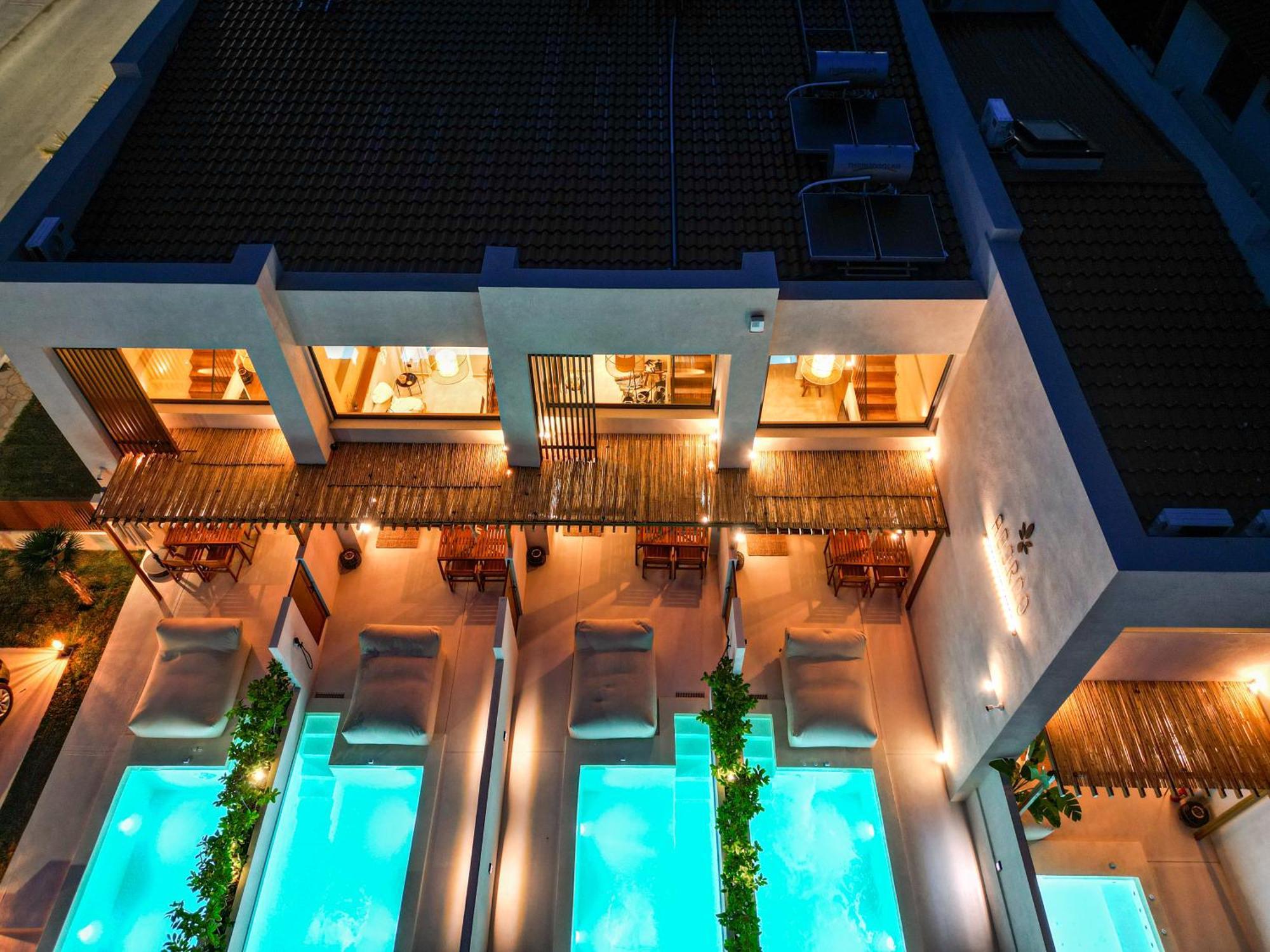 Adorno Private Suites Only Adults & Kids 12 Plus Nea Vrasna Exterior photo