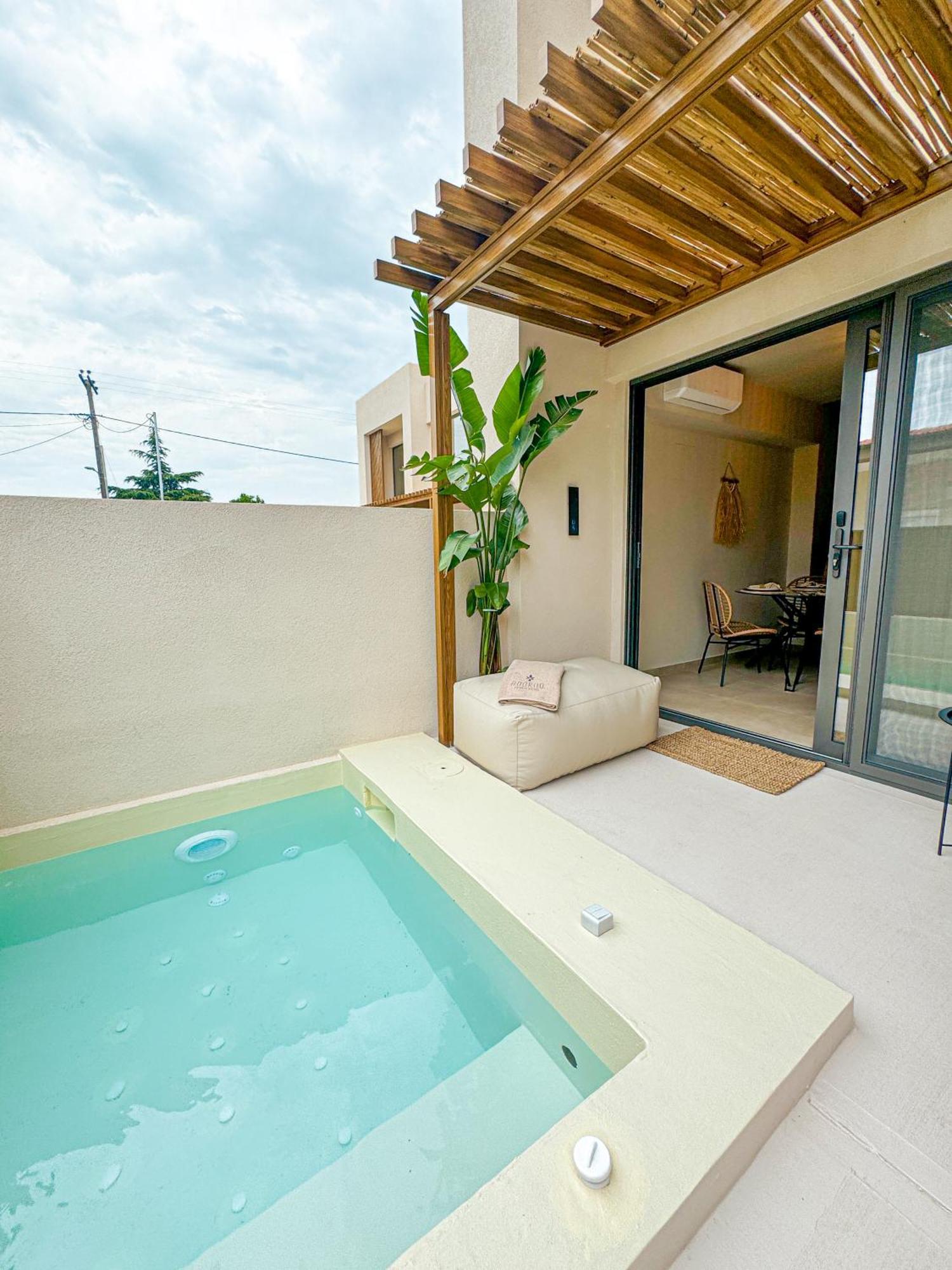 Adorno Private Suites Only Adults & Kids 12 Plus Nea Vrasna Exterior photo